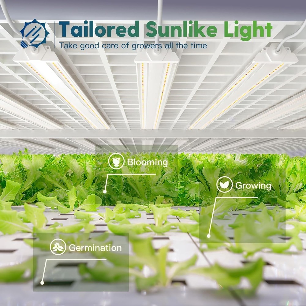 Sunlike Spectrum 4ft LED Grow Light - Hydroponic Veg Flower=