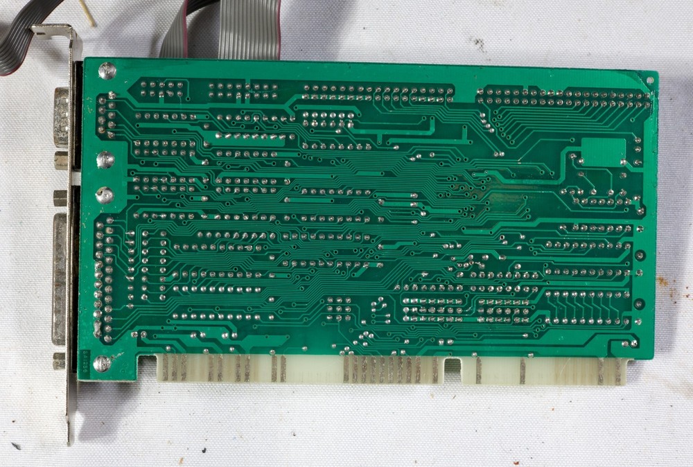 Vintage Generic IDE floppy game serial parallel adapter ISAD81