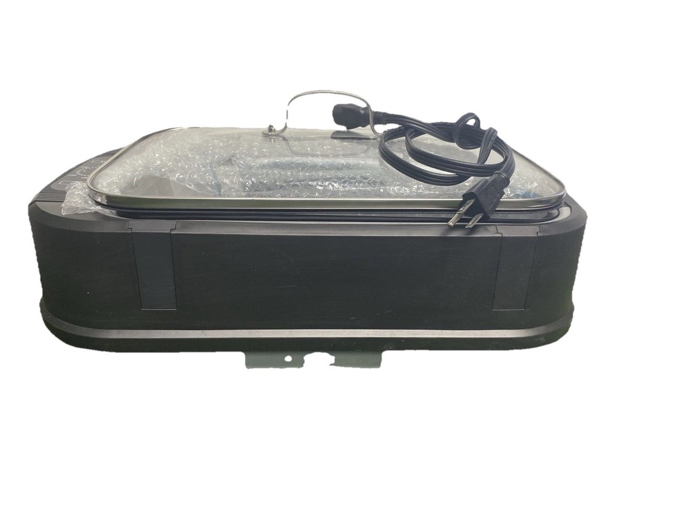 PowerXL Smokeless Indoor Electric Grill Pro Open Box Complete Tested Working