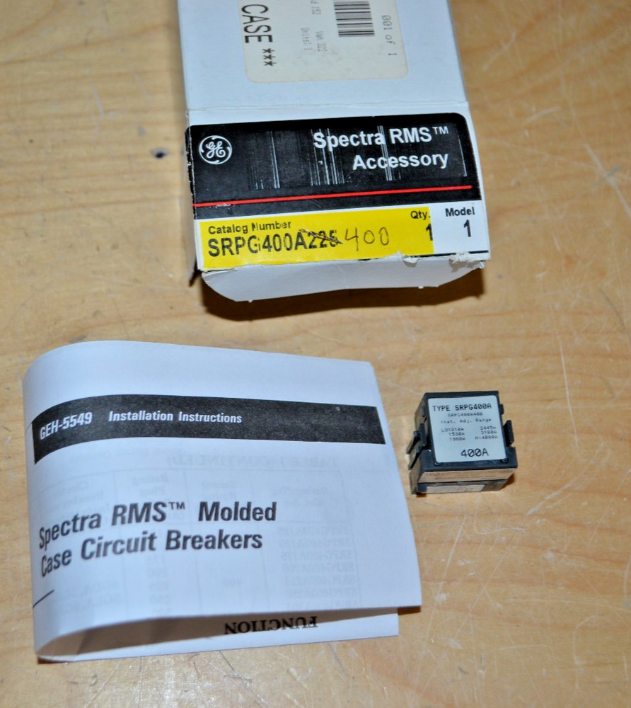 GE ~ SRPG400A400 ~ Rating Plug for Circuit Breaker 400A  ~ NEW