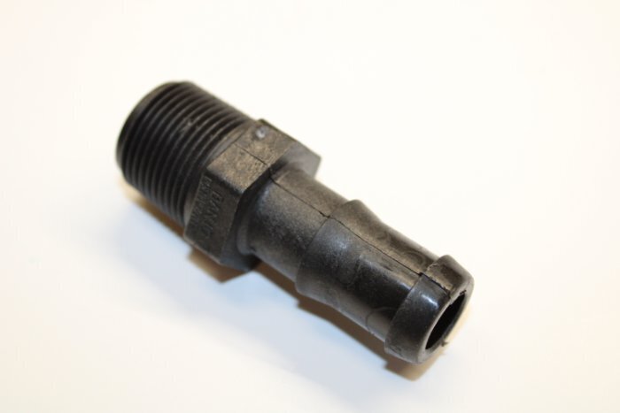 3/4" Barb Barbed x 3/4" MNPT Adapter Schedule Sched 80 Fitting