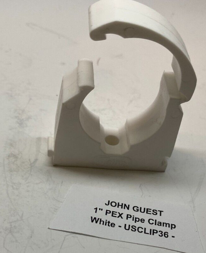 JOHN GUEST 1" PEX Pipe Clamp - White - USCLIP36 -