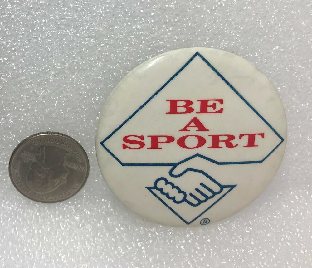 Be A Sport - Handshake Pin