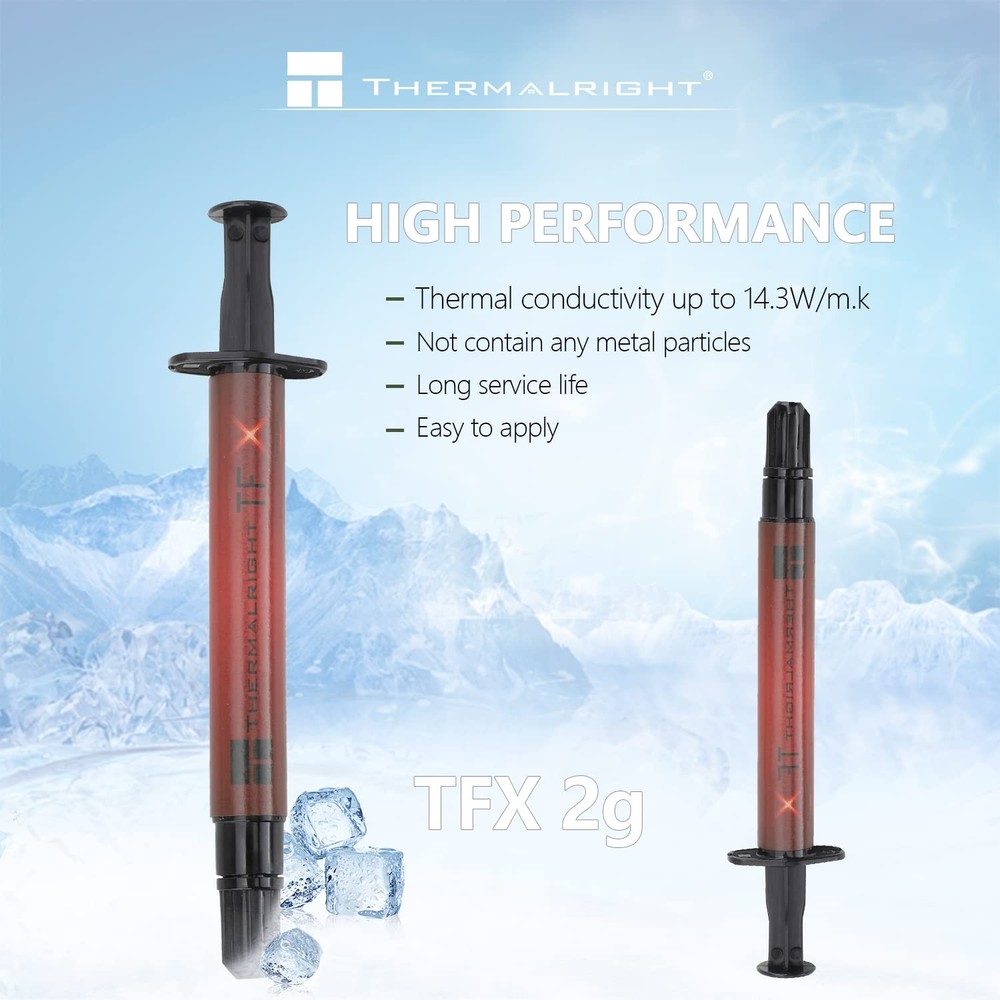 Thermalright TFX 2g Thermal Paste,The High Performance Grease Grey