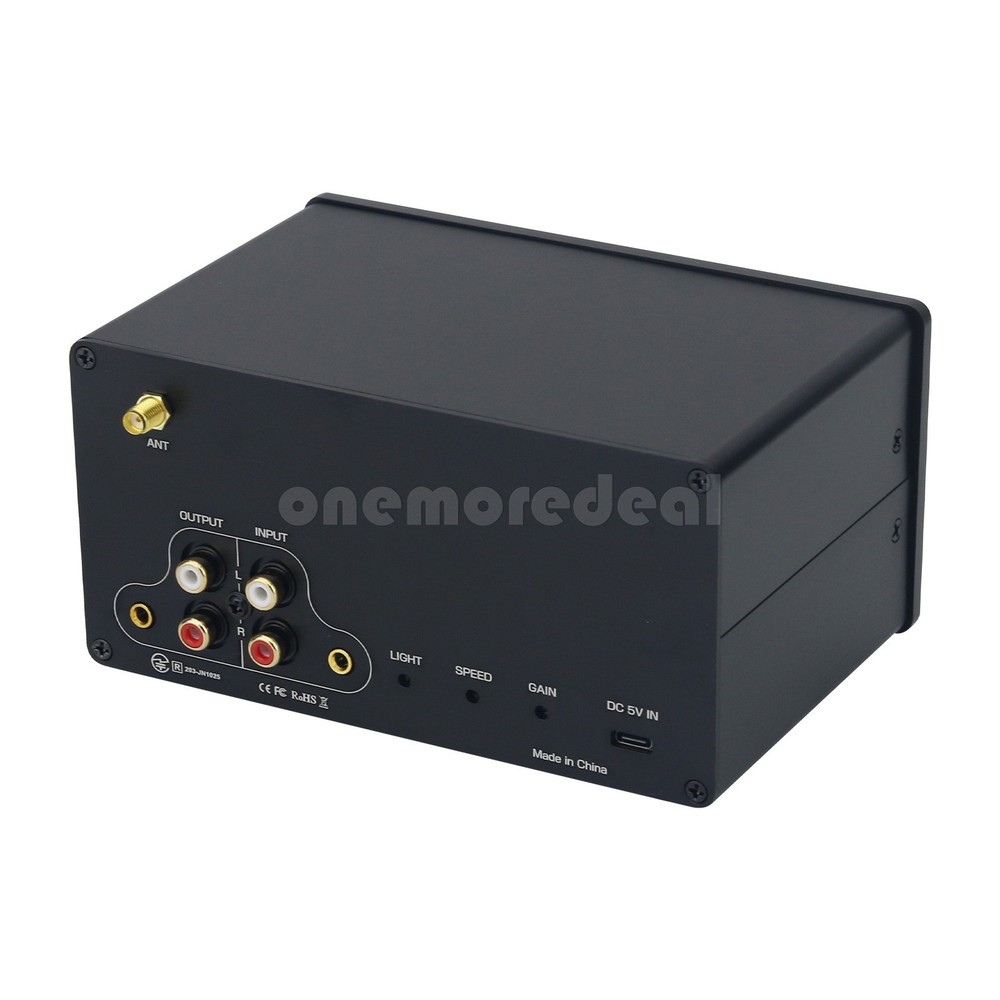 EQ5-PRO 5 Bands DC5V 0.5W EQ Equalizer W/ 2 VU Meter EQ Preamp Audio Processor