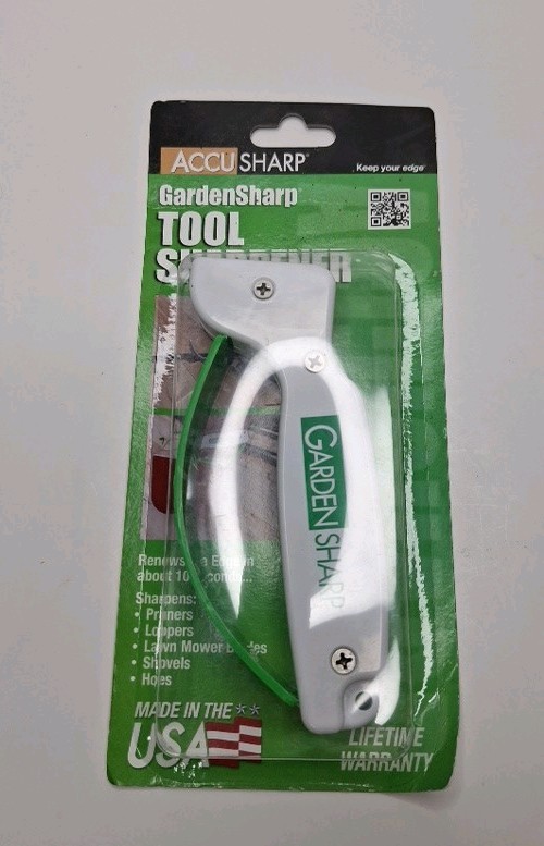 AccuSharp GardenSharp Tool Sharpener w/Ergonomic Handle #600006