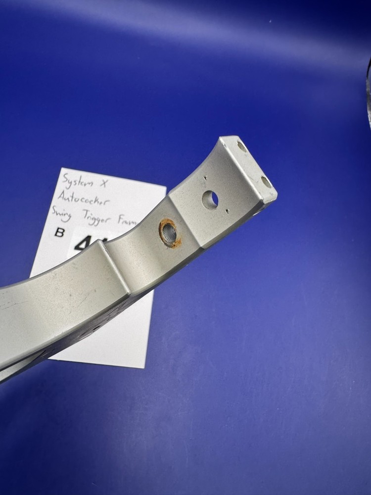 System X Autococker Swing Trigger Paintball Marker Frame-Silver