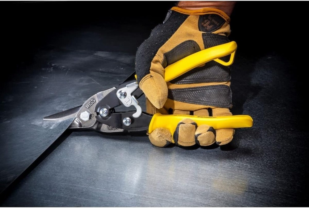 Durable 9.75 Inch MetalMaster Snips with Polished Finish for Precision Cuts