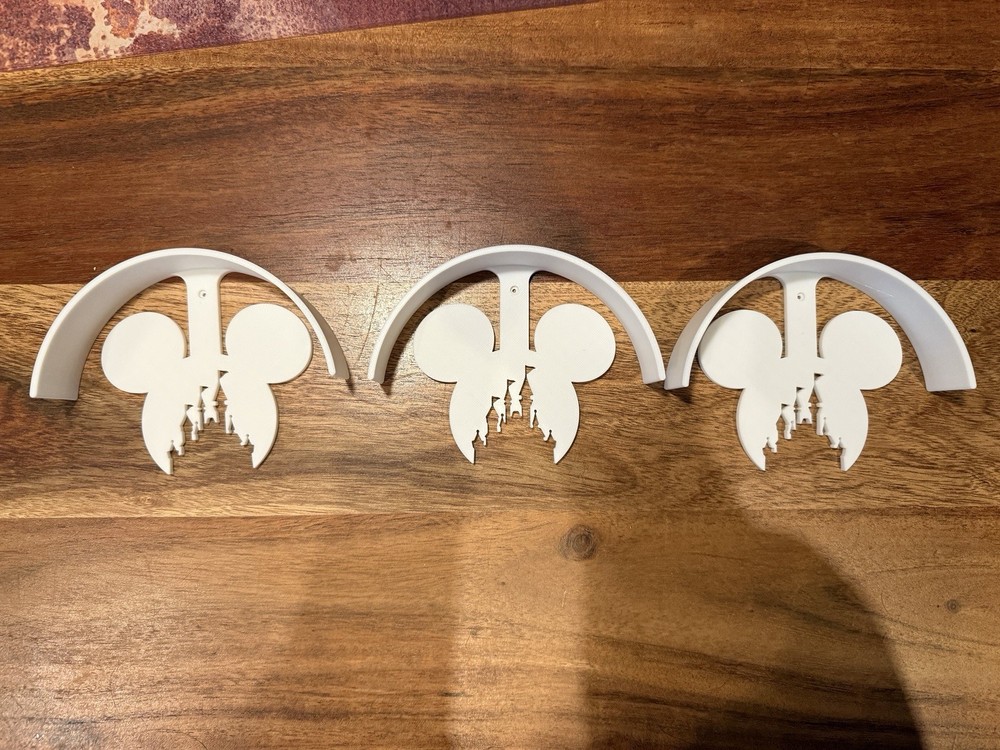 3 X Disney Ear Display Mickey Mouse Castle Loungefly