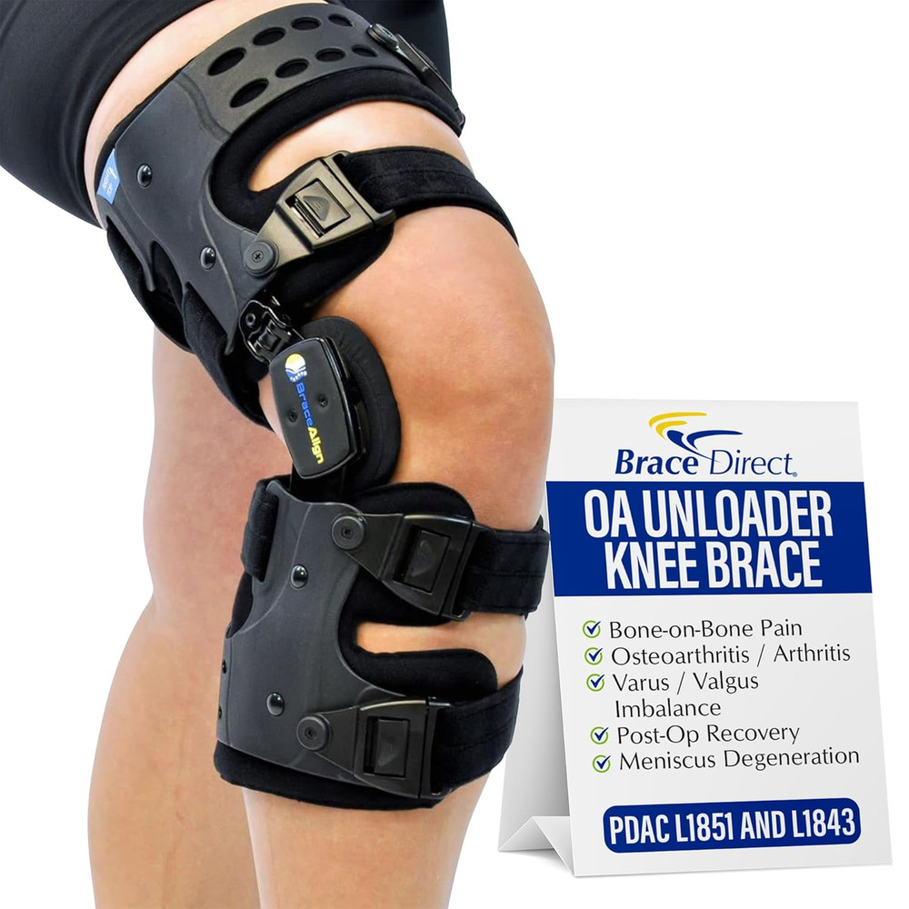 OA ROM Unloader Knee Brace - Adjustable Offloading for Degenerative Joint Diseas