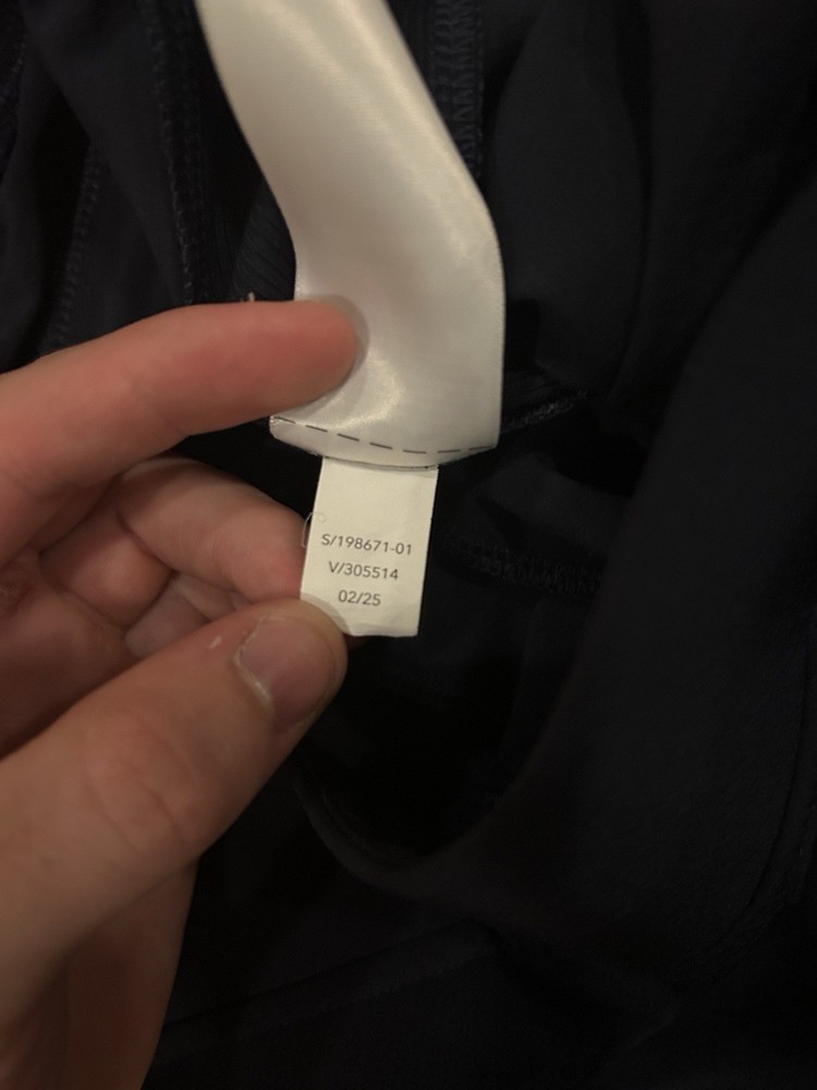 Athleta Women’s navy blue Solid Pants Polyester Regular Size 18