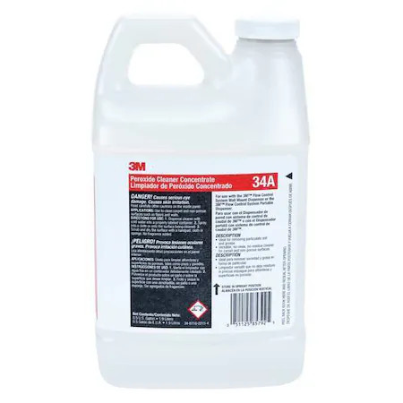 3M 34A Peroxide Cleaner, 0.5 Gal. Jug