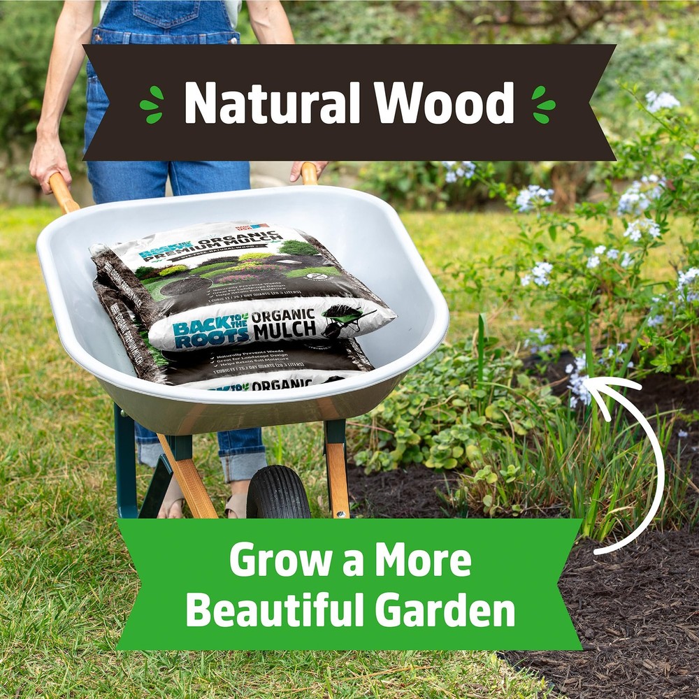 25.7qt 1 Cubic ft Organic Premium Mulch