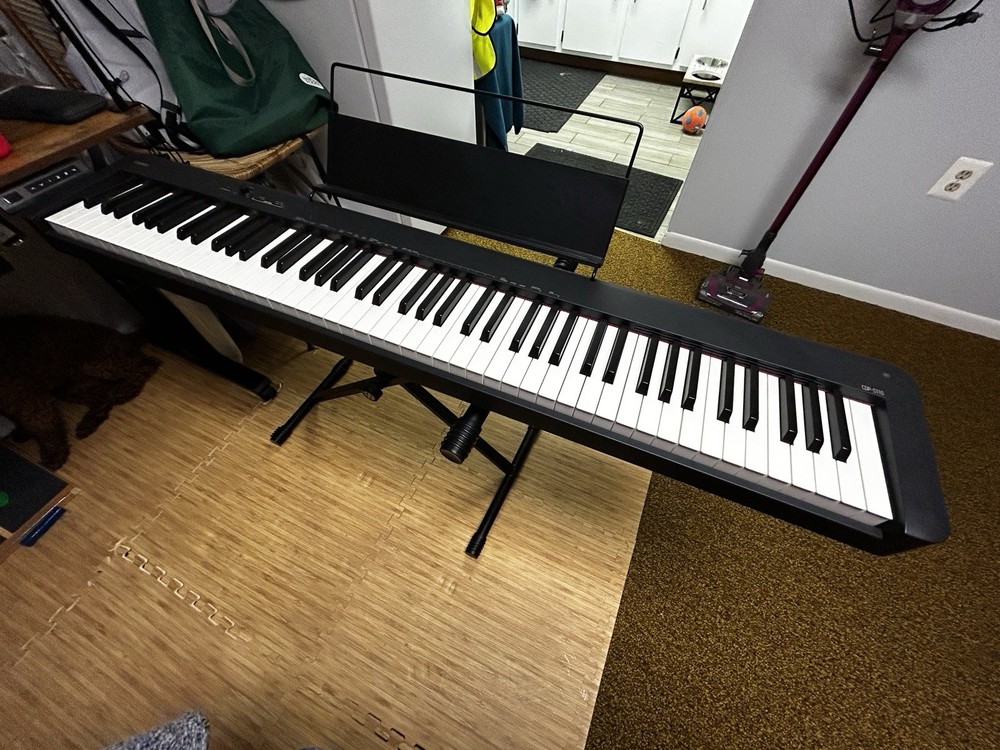 Casio CDP-S110 Compact Digital Piano Black With Stand And Bench
