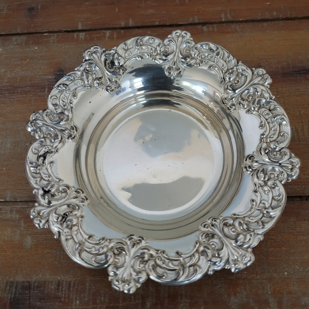 Sterling Silver Ornate Small.Bowl