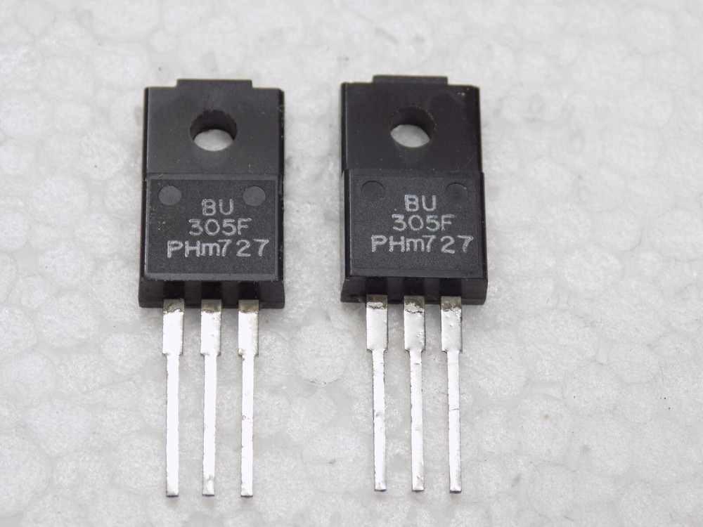 1x BU305F PHILIPS TRANSISTOR NOS