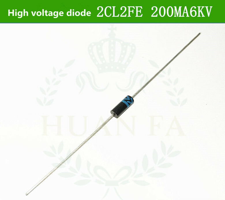 5pcs High frequency high voltage diode 2CL2FE fast recovery rectifier 200mA6kV