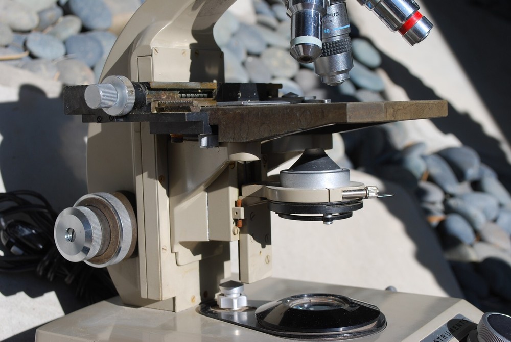 Vintage Vickers Instruments Binocular Microscope