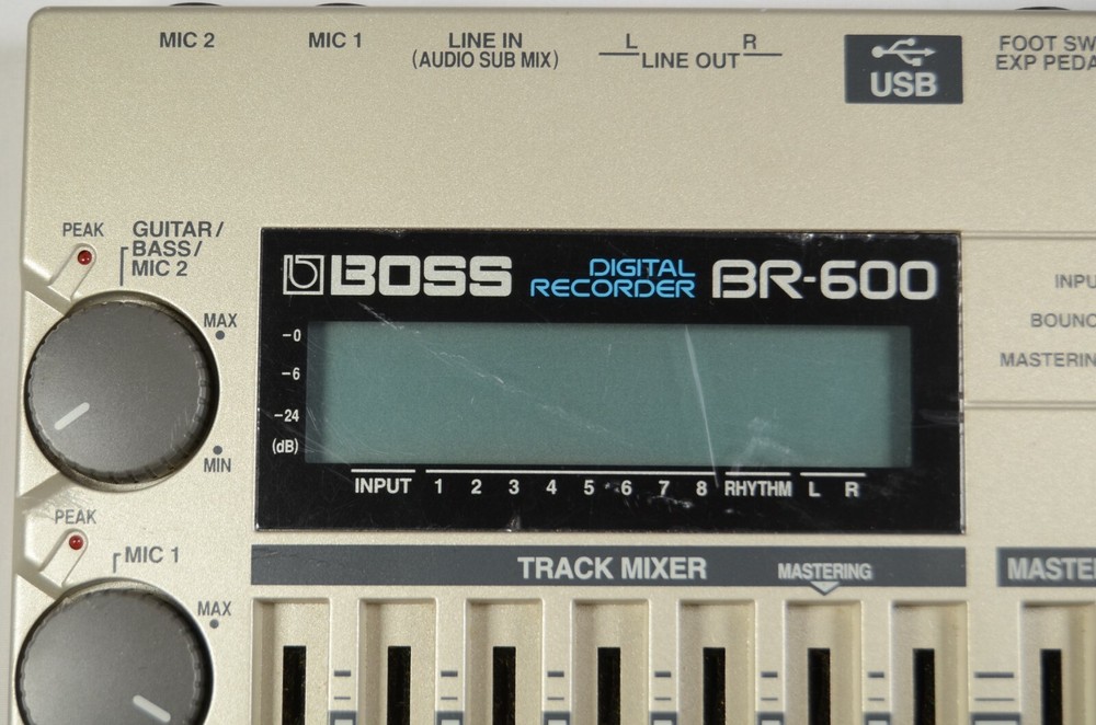 BOSS BR-600 Multi Track Digital Recorder 8 track