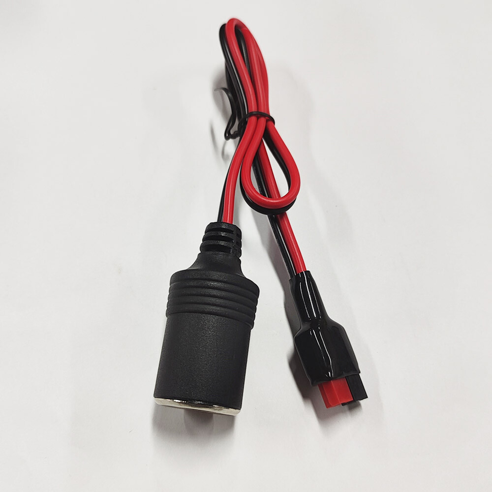 1PCS Connector to 12V Female Cigarette Lighter Cable Powerpole Cable