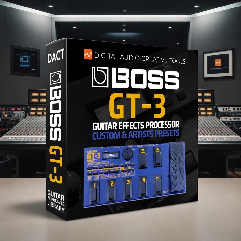 Boss GT-3 Guitar Multi-FX Presets Library