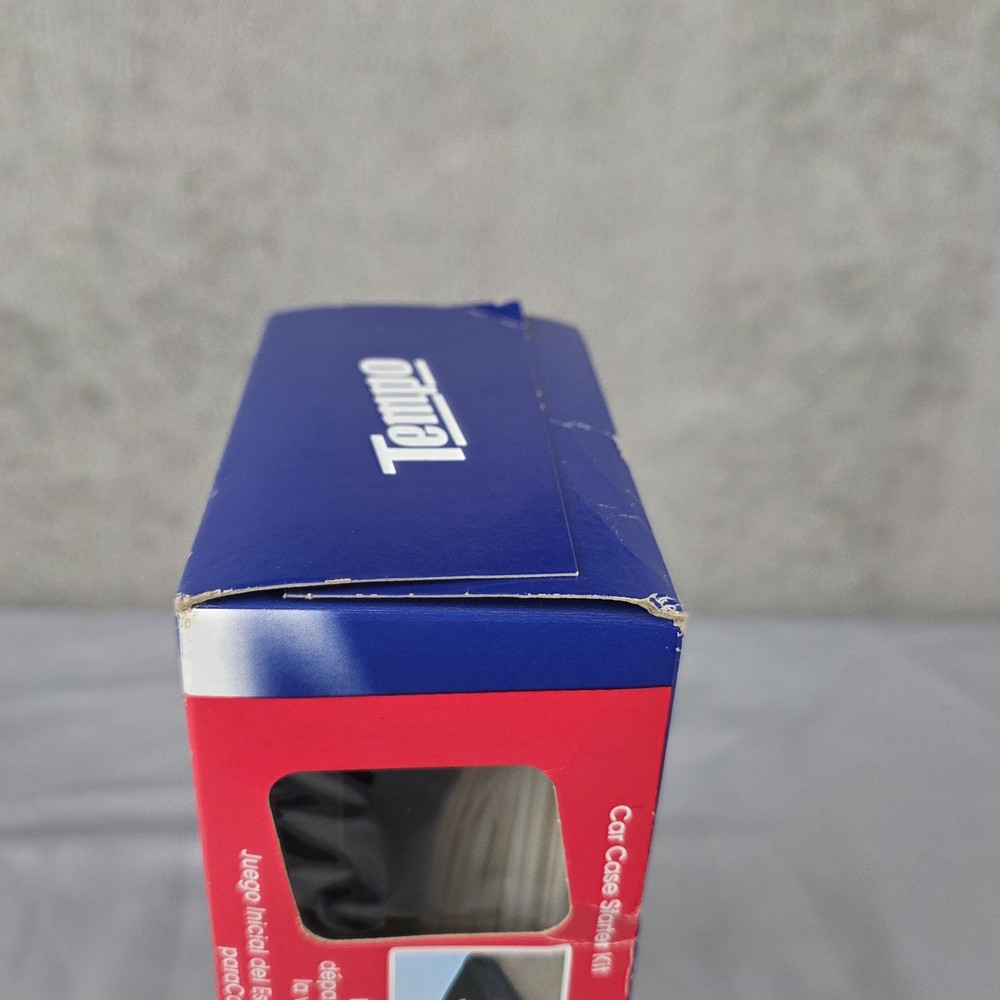 TEMPO Car Case Starter Kit Sunvisor Tissue Holder W/ 2 REFILL NOS