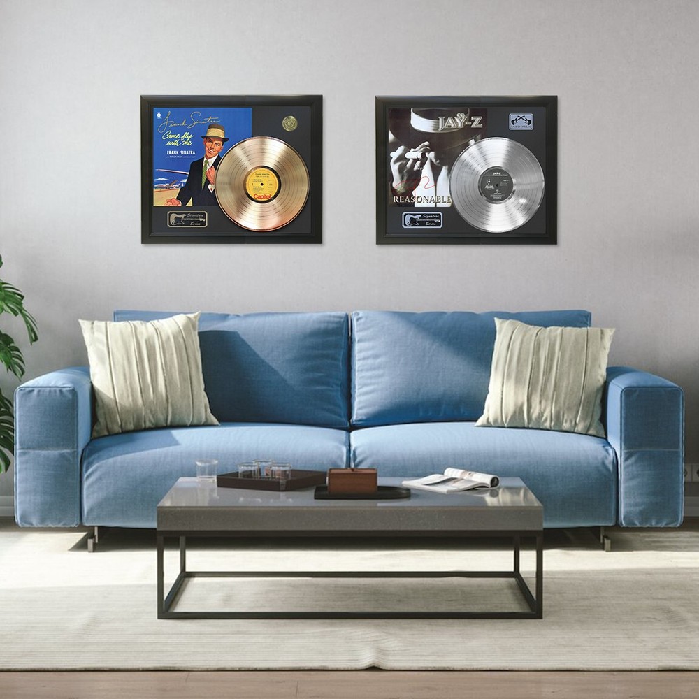 Eric Clapton August Framed Laser Etched Picture LP Display