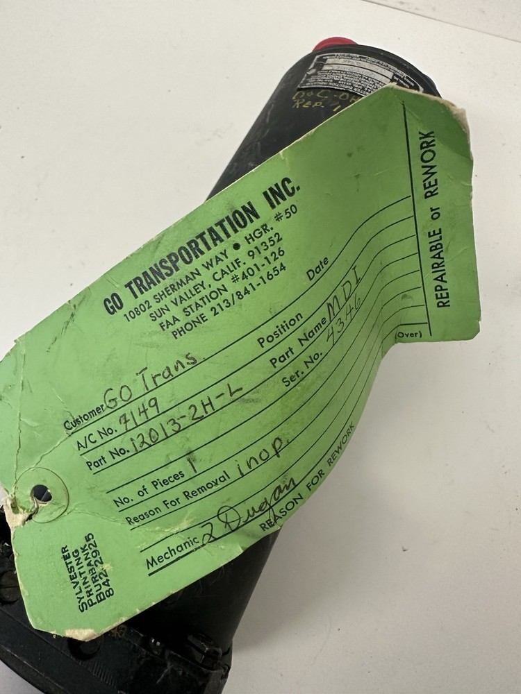 Bendix Aviation Aircraft Master Direction Indicator 12013-2H-L