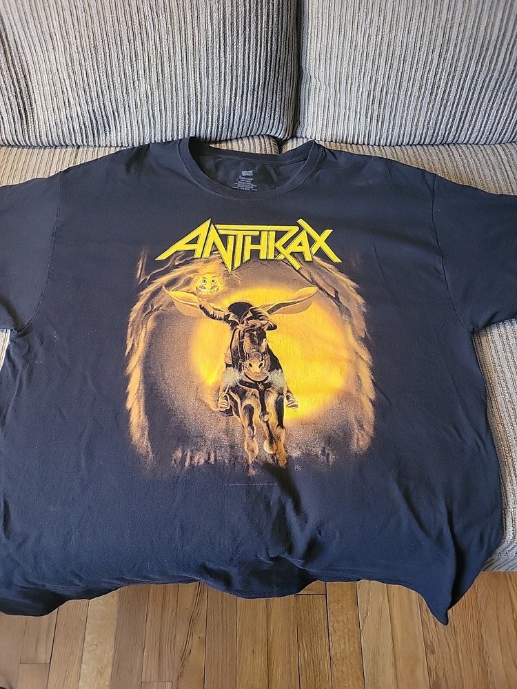 Anthrax Vintage T-Shirt Size 2x  2012