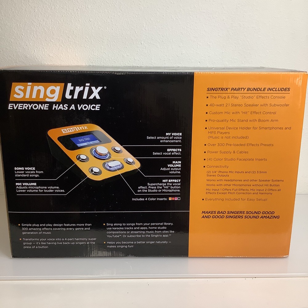 Sing Trix Everyone Has A Voice Party Bundle- NEW