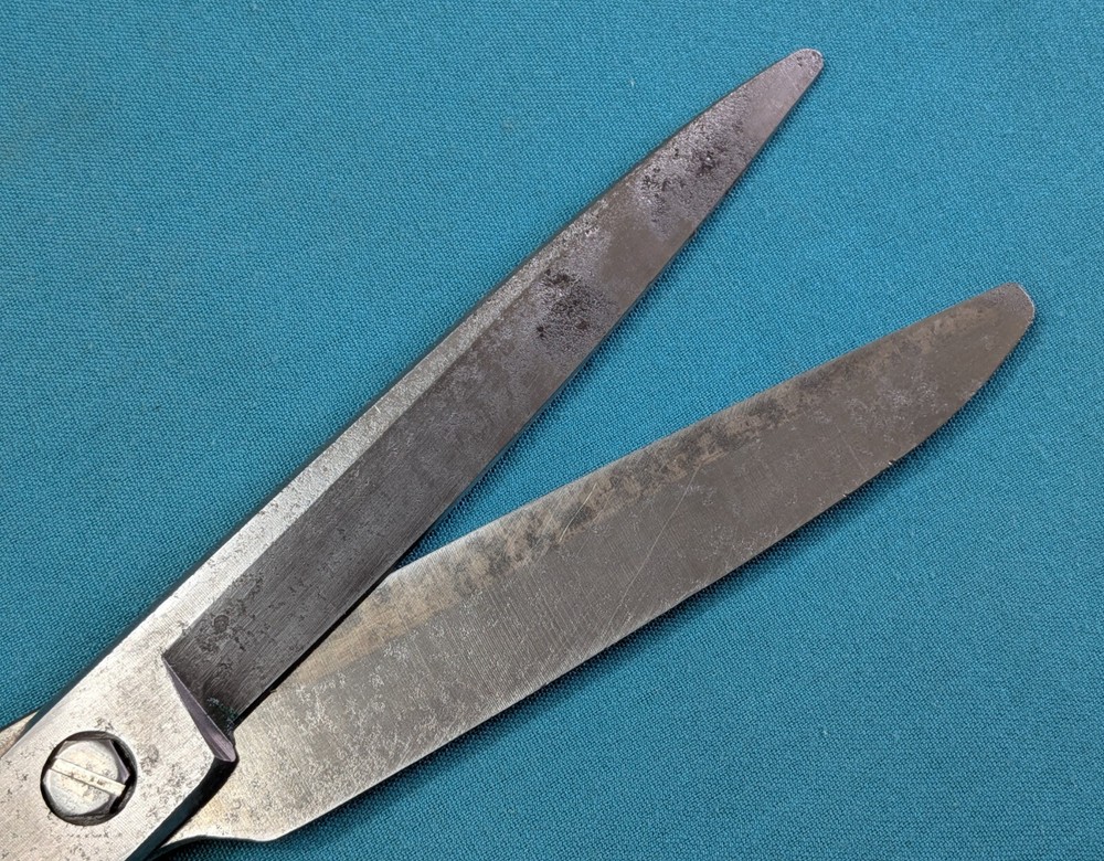 Unknown 12" Heavy Duty Scissors/Shears w/ Fresh Paint and Sharpening