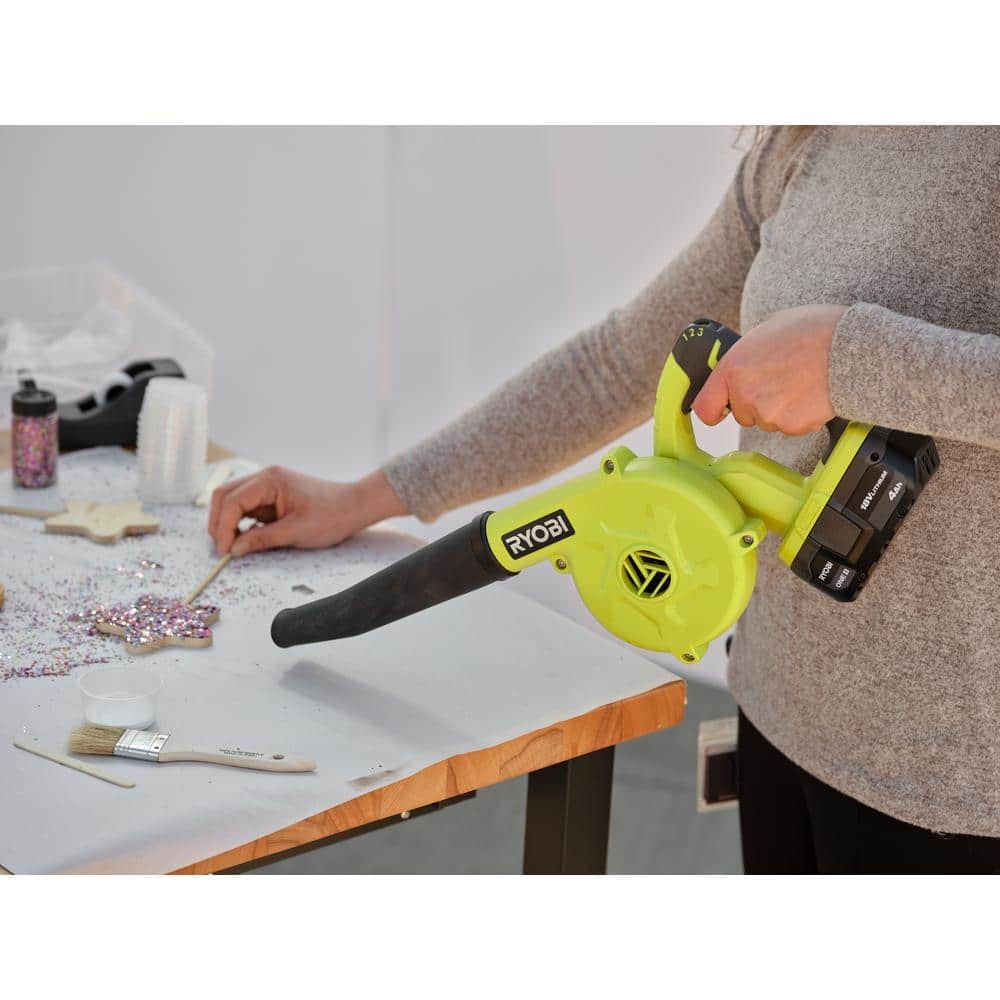 RYOBI ONE+ 18V Cordless Compact Workshop Blower (Tool Only)