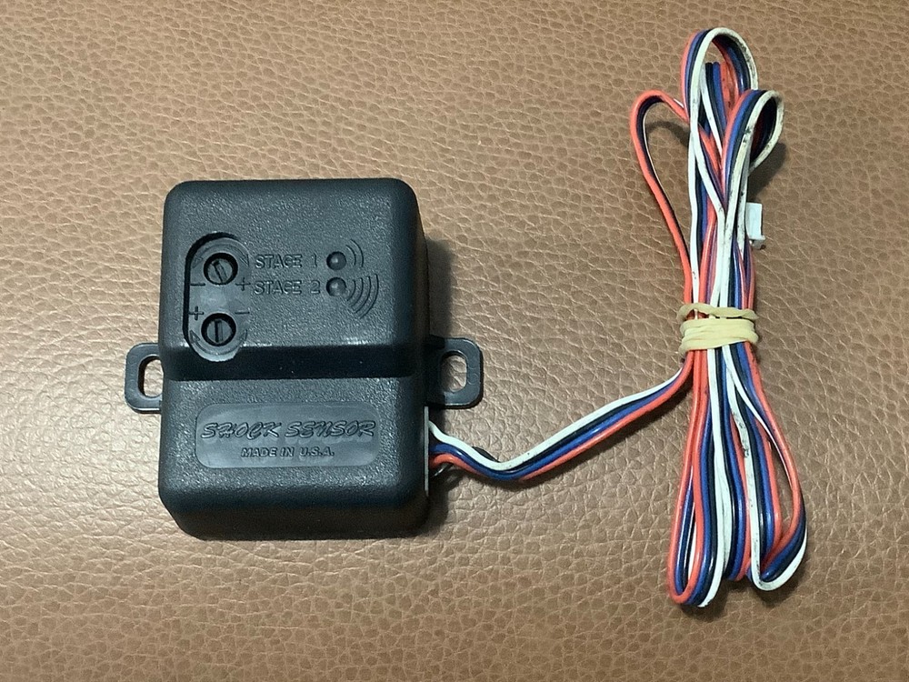 UNIVERSAL DUAL ZONE ELECTRONIC Shock Sensor, CAN BE USED WITH ANY ALARM