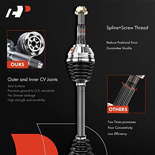 CV Axle Shaft Assembly Compatible with Mini Cooper 2002 2003 Front Driver Side