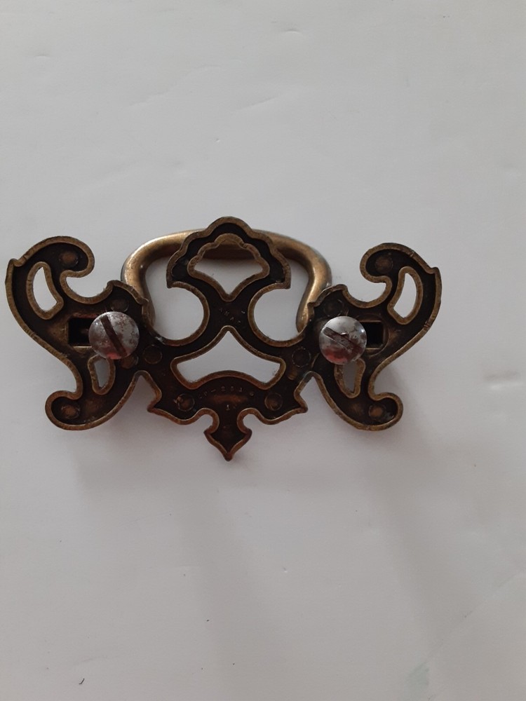 Antique Dresser Drawer Pulls with Screws 8 PC Lot