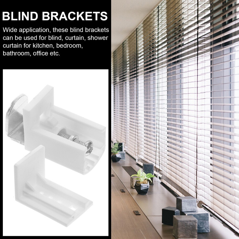 4PCS Pleated Blind Bracket Blind Brackets Installation Code Universal
