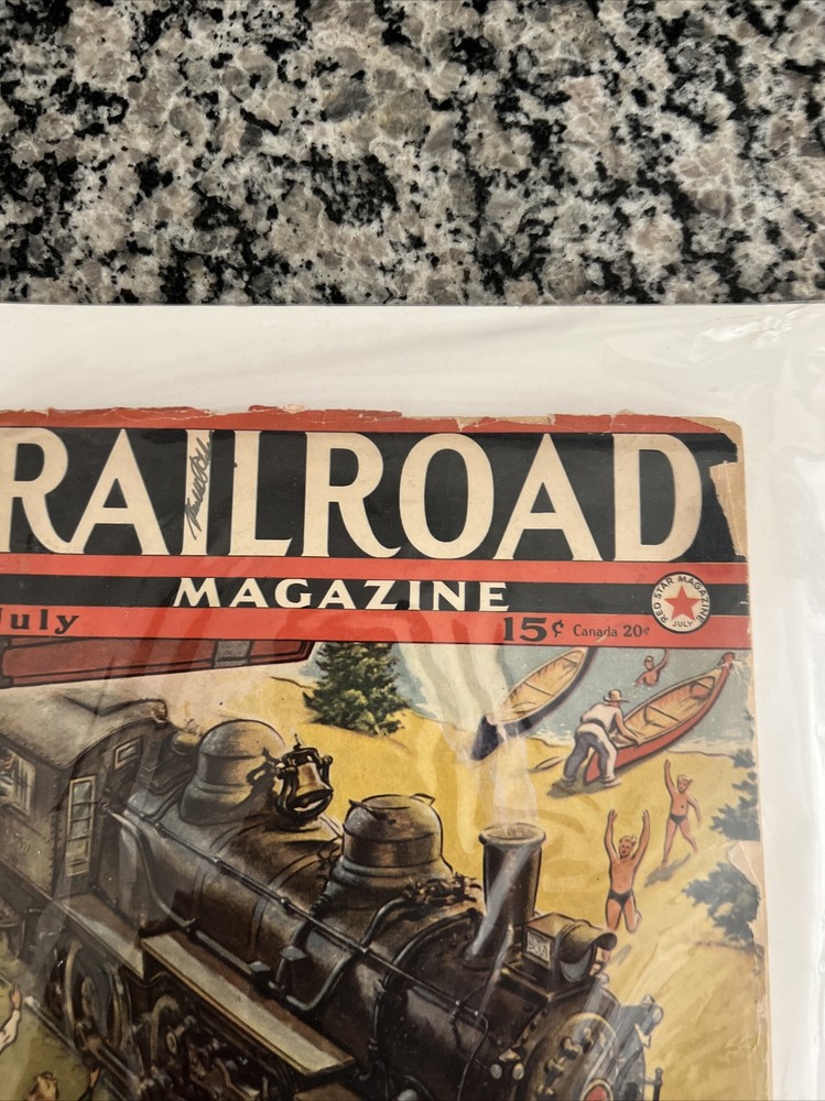 Railroad Magazine - July 1941 Issue