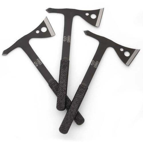 Cobra Steel Throwing Axe Set with Scabbard