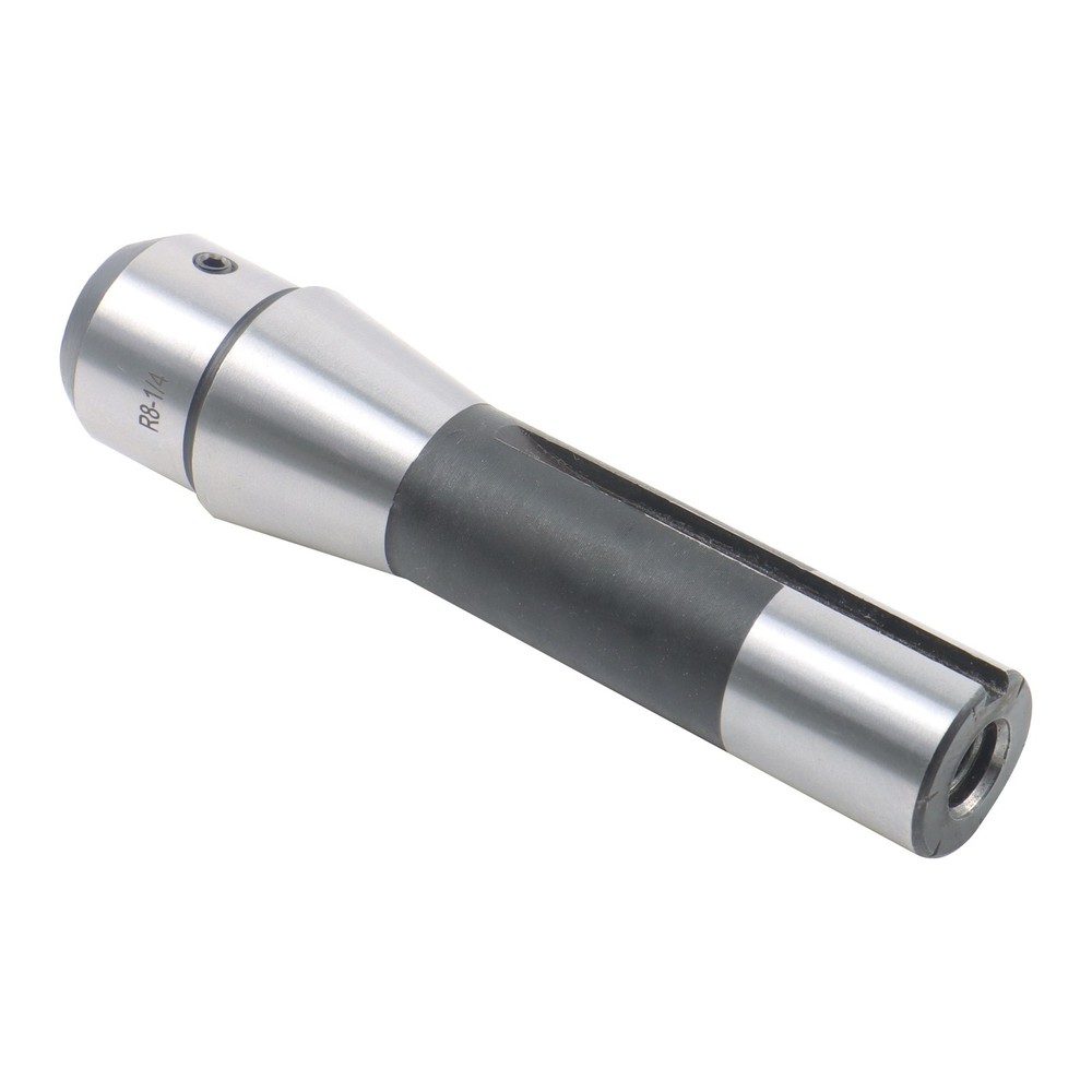 R8 1/4'' Precision End Mill Adapter Holder, Milling Adaptor Tool