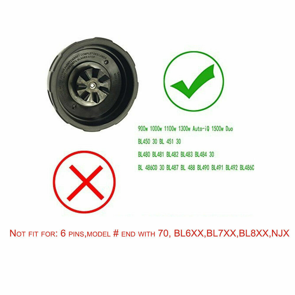 For Ninja Blender BL687CO-30, CT640 Blender Blade Replace
