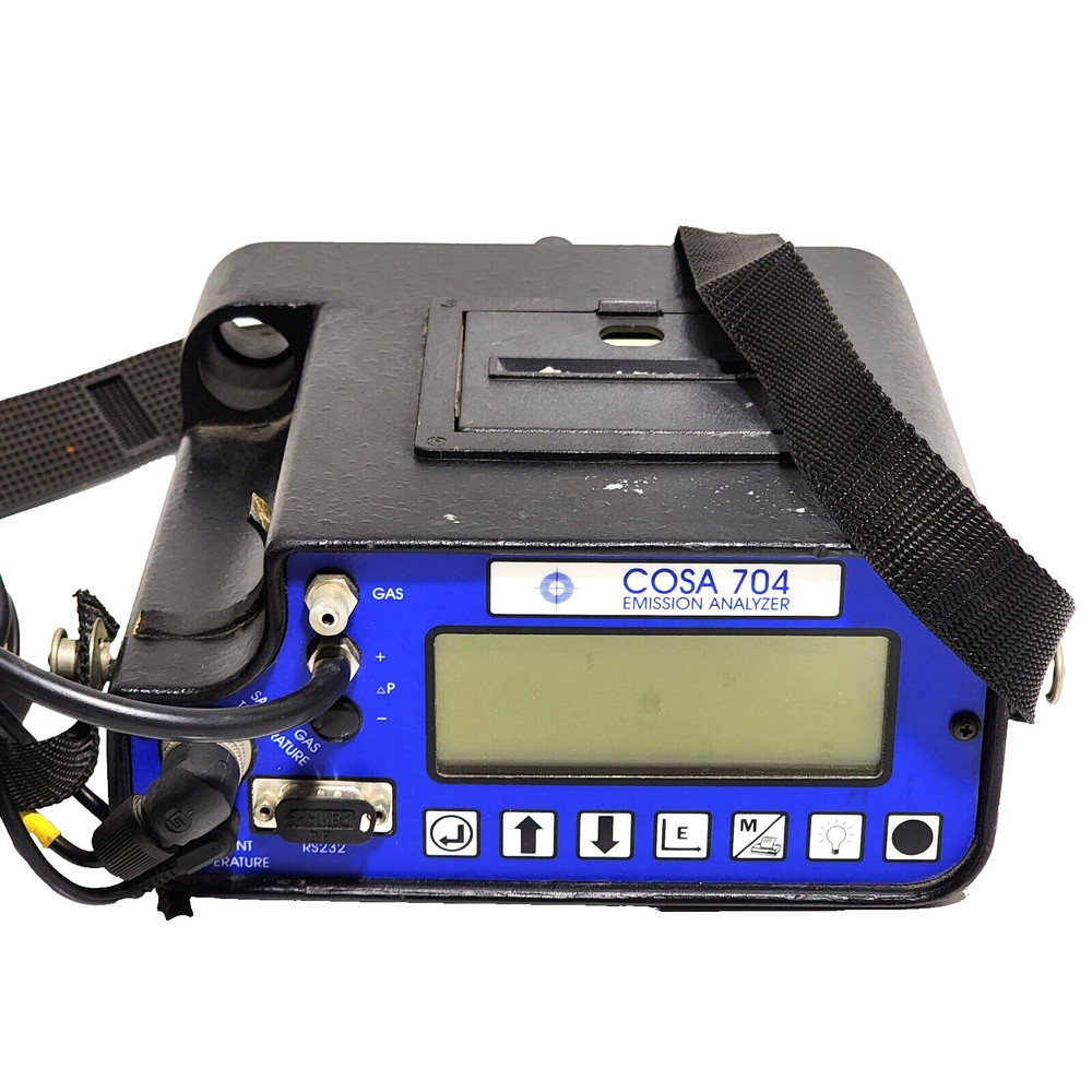 COSA 704 PORTABLE EMISSIONS ANALYZER .