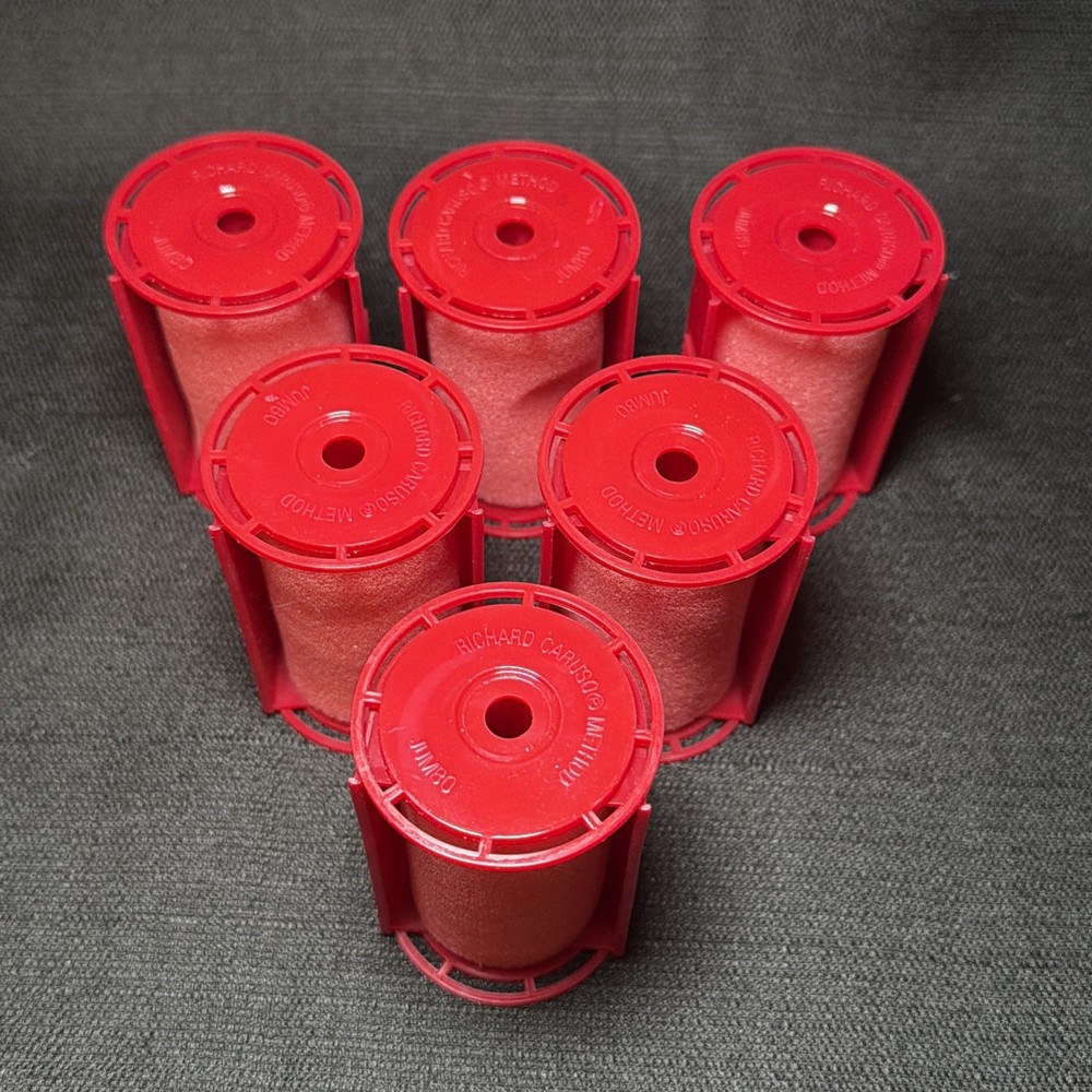 6 Caruso Ionic Steam Setter Molecular Rollers Curlers Lot - JUMBO/Large