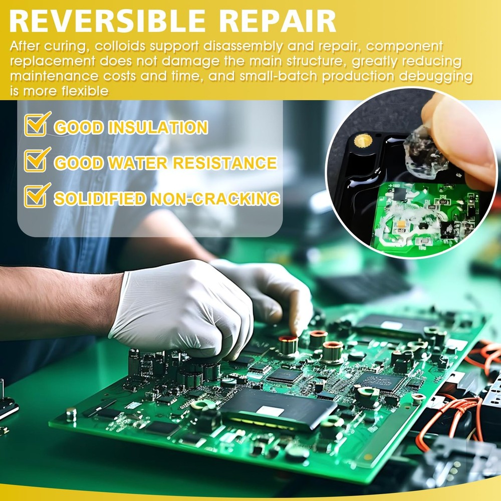 WANJAO Yellow Conformal Coating for Electronics, Electrical Potting