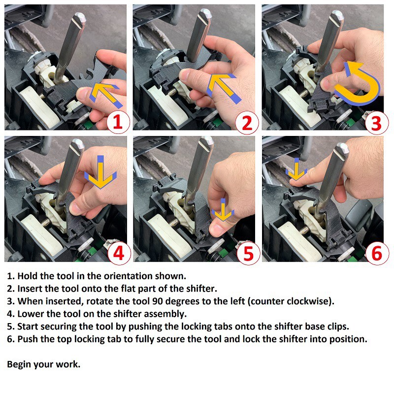 Porsche 911 Boxster Cayman Shift Cable Alignment Installation Tool 00072196191