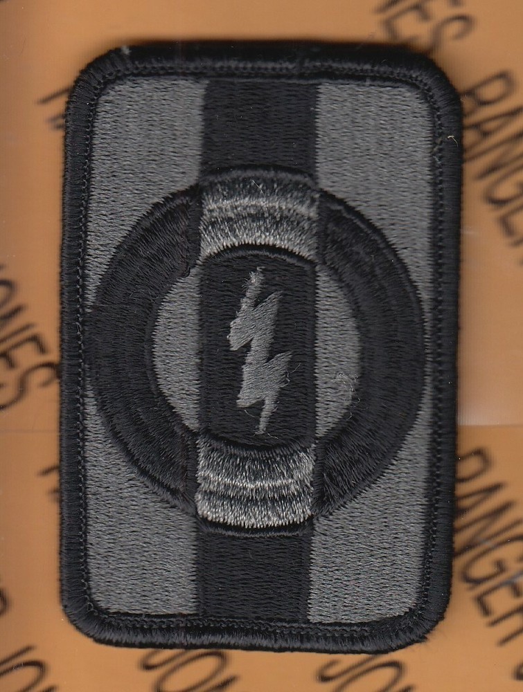 49th Quartermaster Group QM OACU w/ Hook 3.25" uniform patch m/e