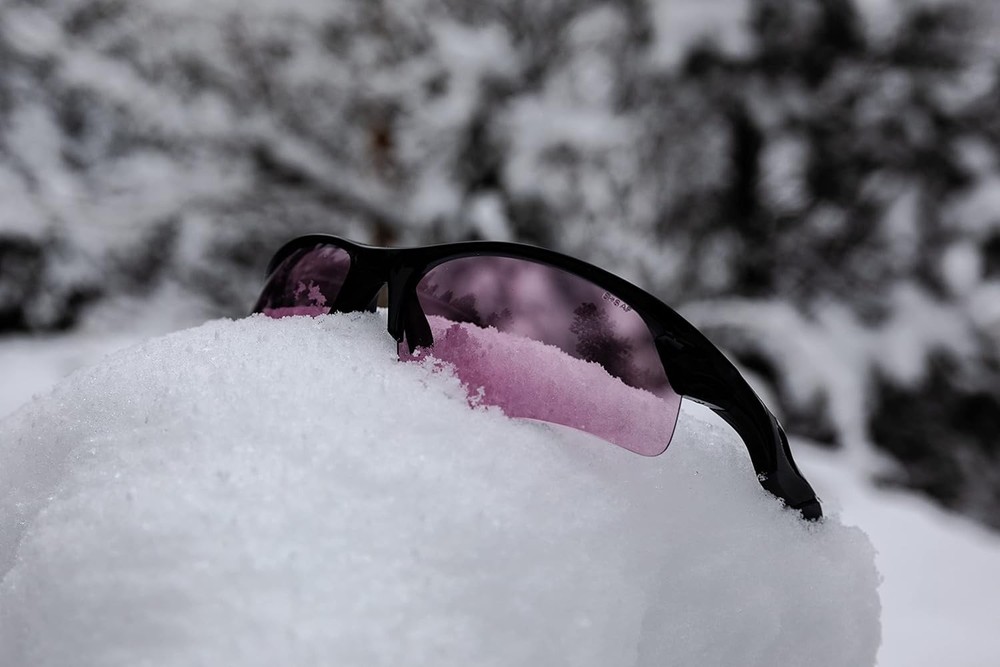 Half Frame Interchangeable Glasses - Black, Impact Resistant