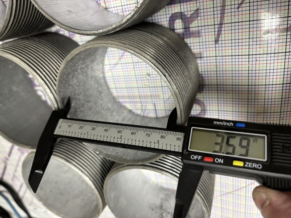 4" CLOSE MNPT PIPE NIPPLE GALVANIZED
