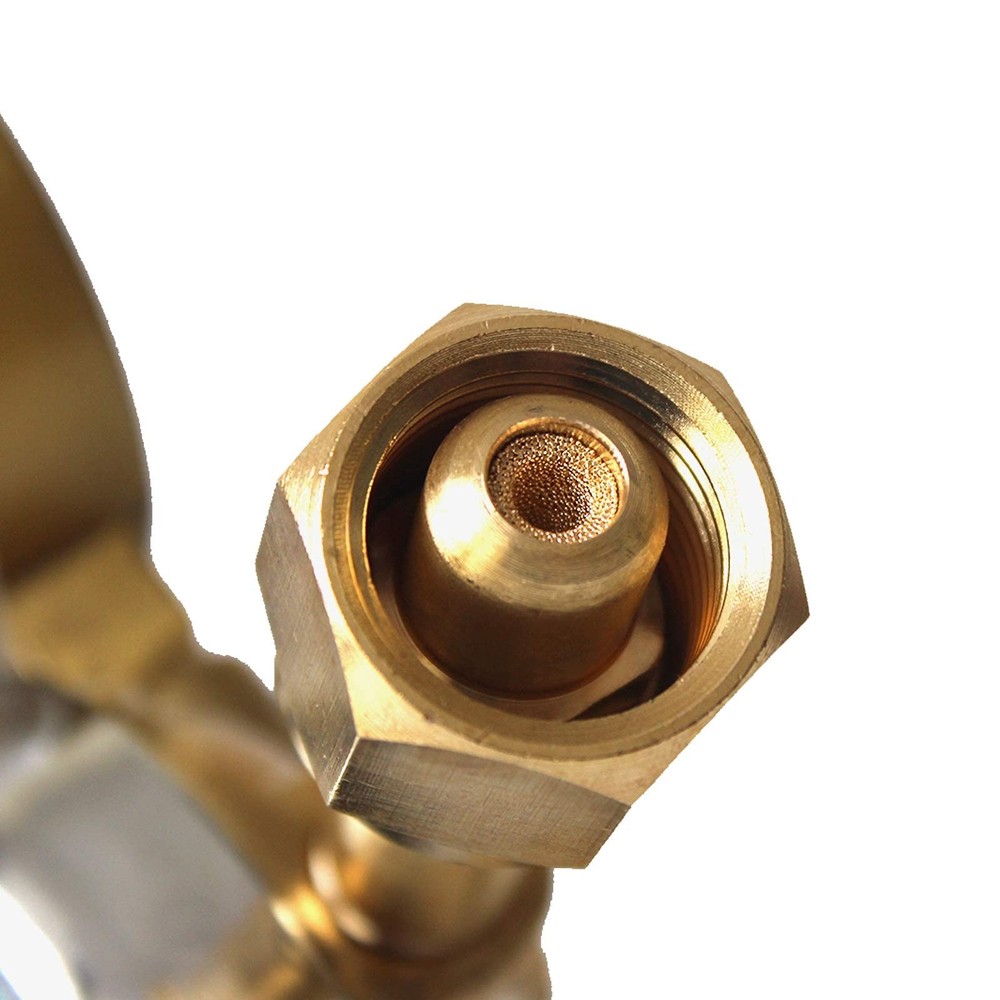 Heavy Duty Oxygen Regulator，Full Brass Torch Kit Oxygen Tank Regulator ，Large...