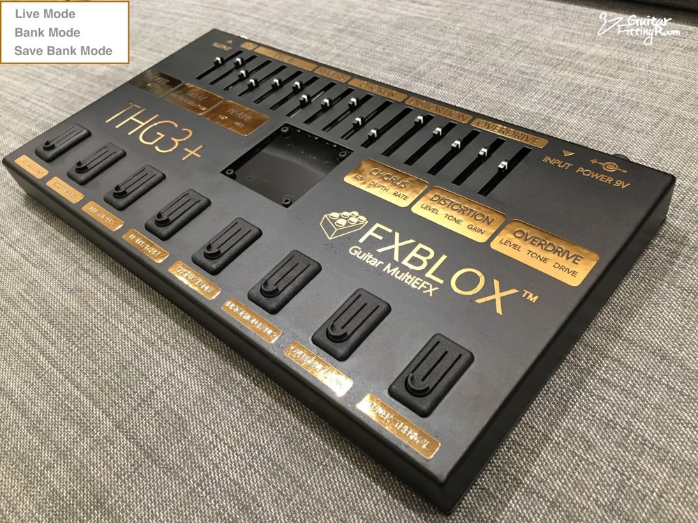 THG3+MultiEFX Guitar Multi Effect Overdrive Distortion Chorus Reverb Delay Boost