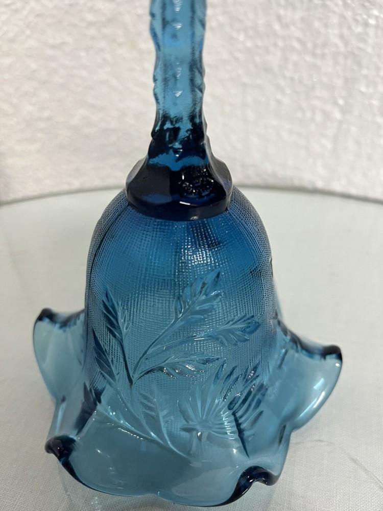 Fenton 2007 Indigo Blue Bell # 6893 ZW